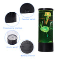  LED Jellyfish Aquarium Lamp features artificial jellyfish 