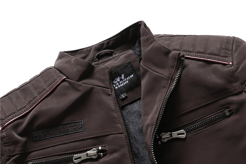 Men's PU Leather Jackets and Coats – Fashion Outerwear