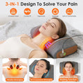 3-in-1 Neck Massager Pillow with Heat&Viberation