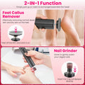 Electric Foot Callus Remover – Rechargeable Foot Care Tool