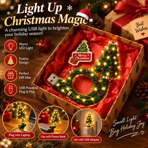 Christmas LED Tree USB Flash Drive