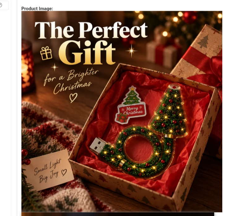 Christmas LED Tree USB Flash Drive