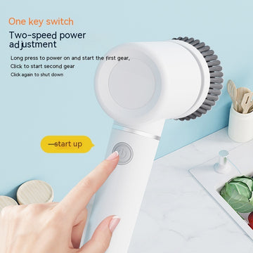 Electric Multifunctional Dish Brush – Rechargeable Kitchen Cleaning 